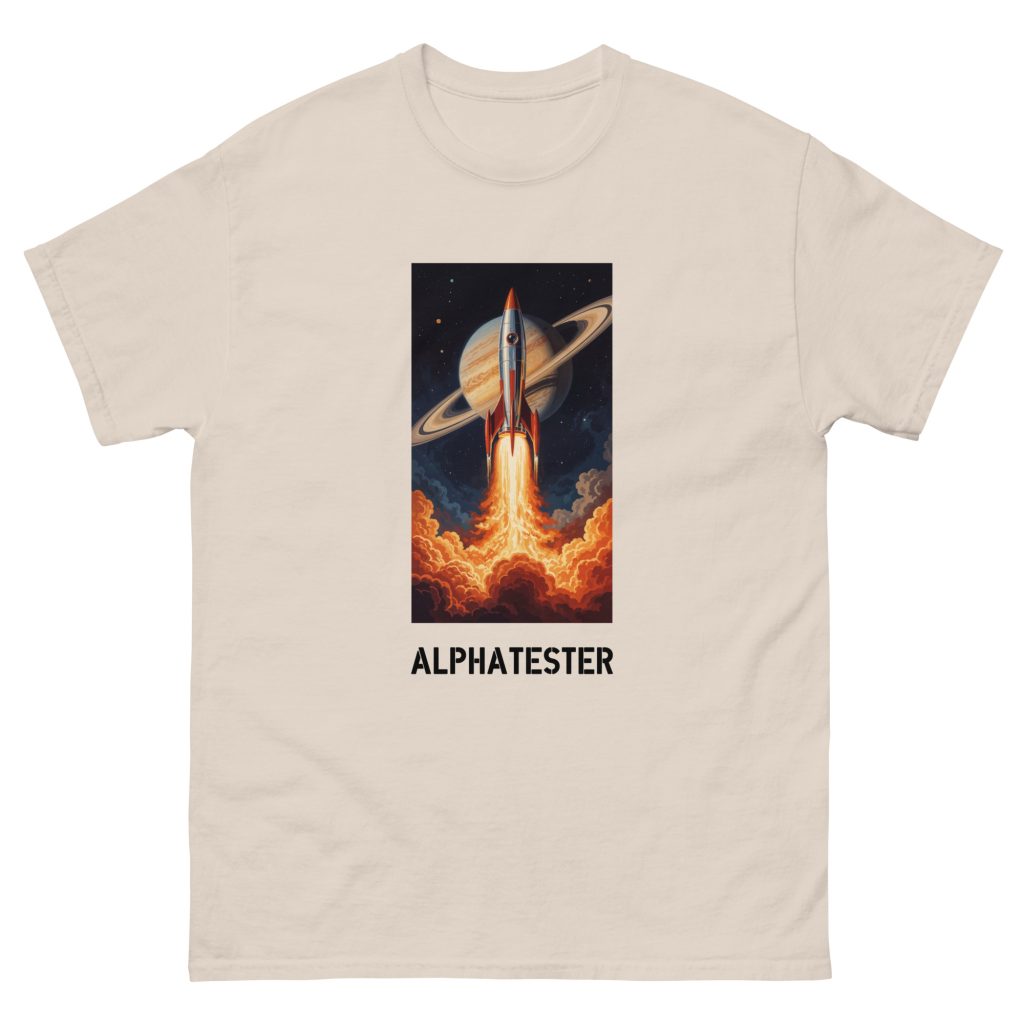 ALPHATESTER rocket T-Shirt