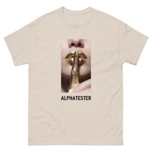 ALPHATESTER silence is golden T-Shirt