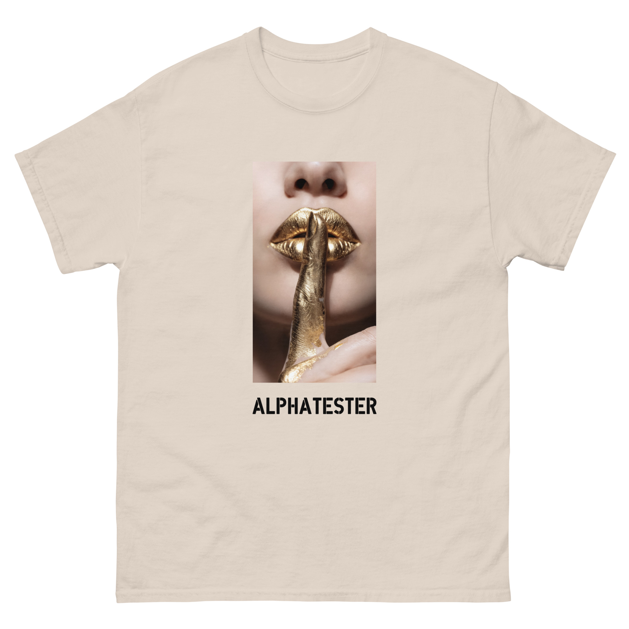 ALPHATESTER silence is golden T-Shirt