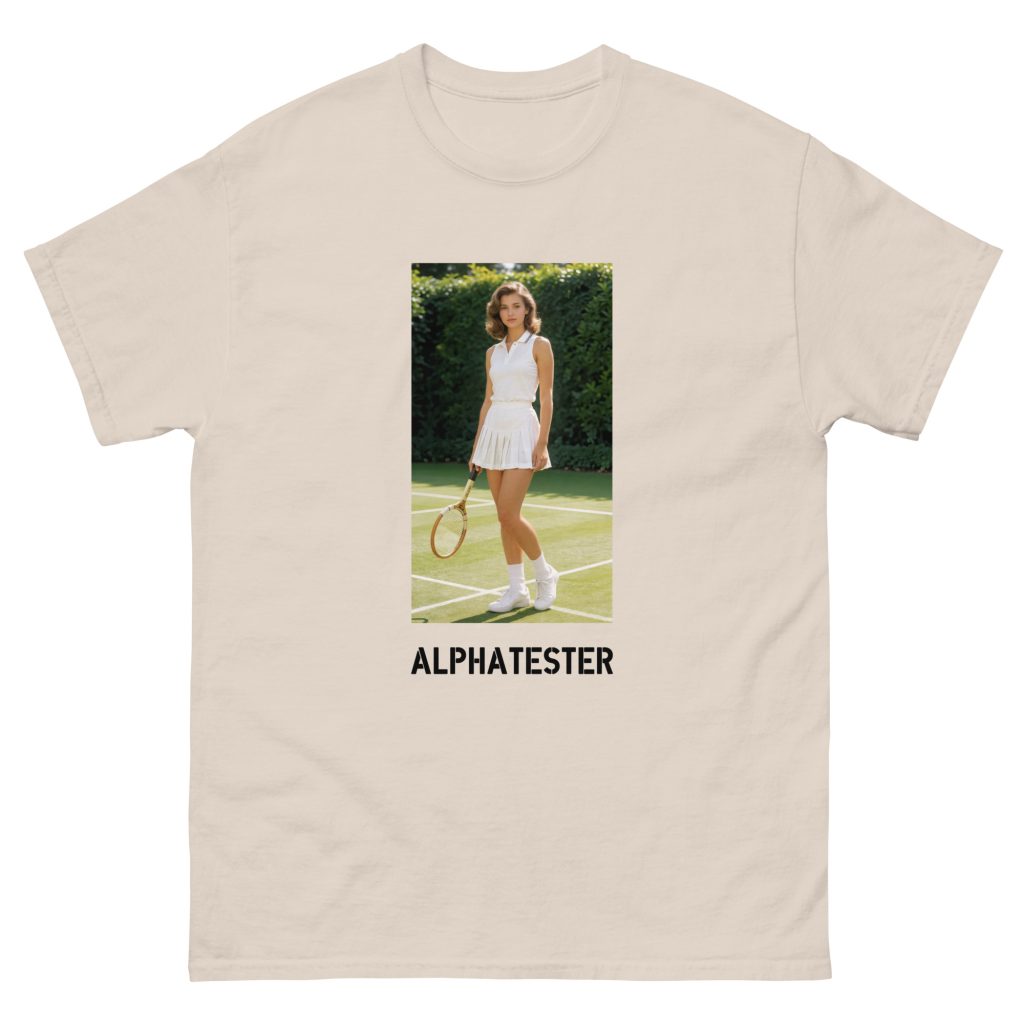 ALPHATESTER tennis bunny T-Shirt