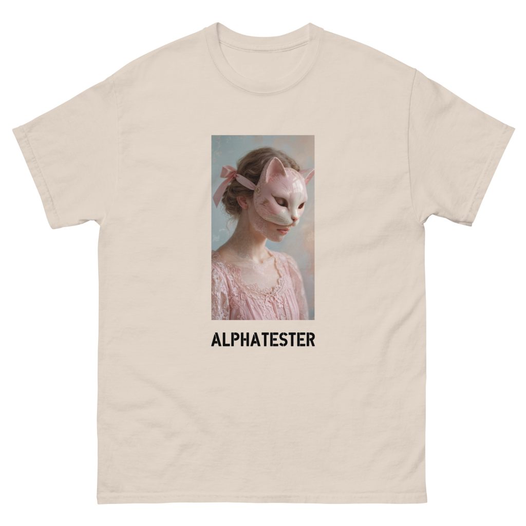 ALPHATESTER rose masquerade T-Shirt
