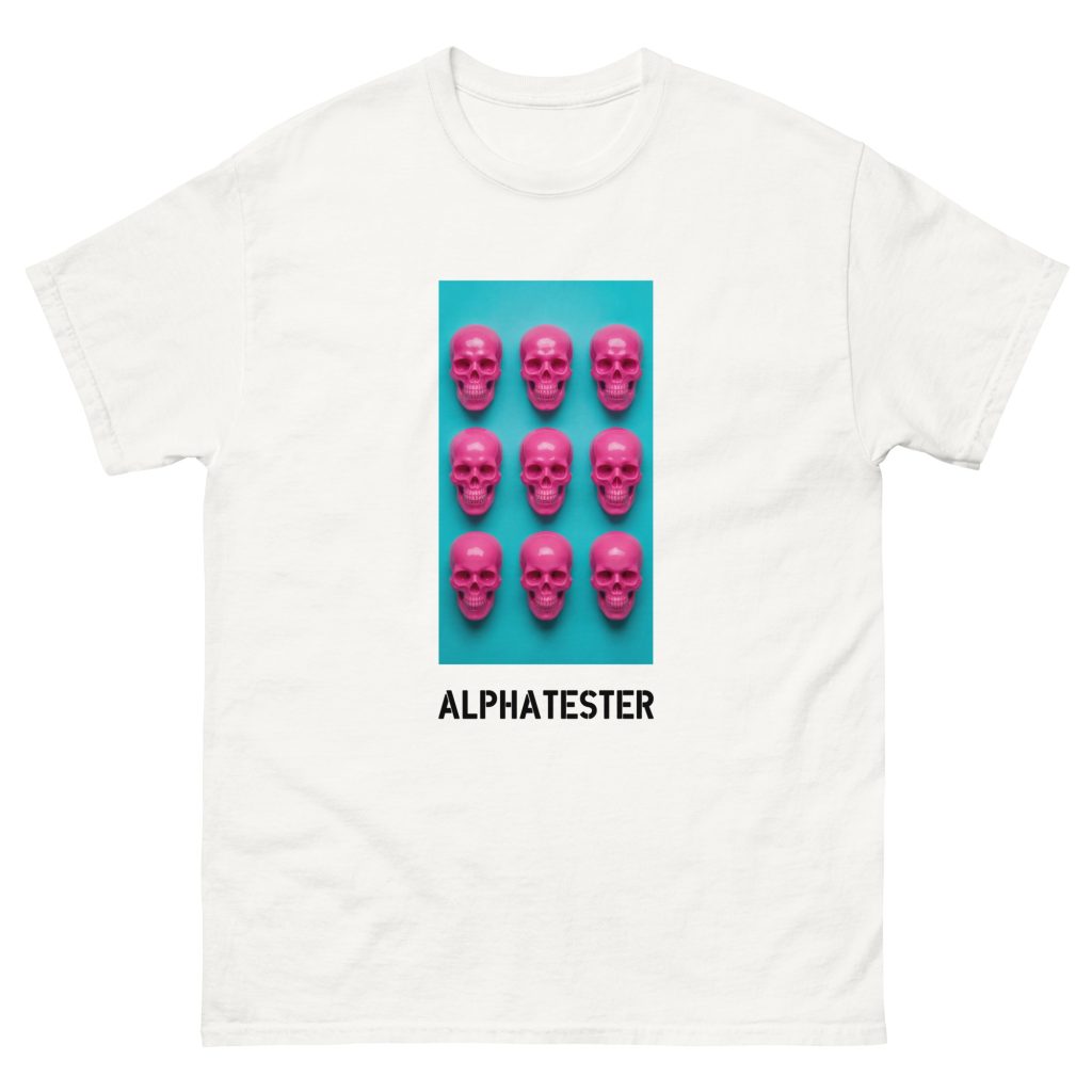 ALPHATESTER skill pattern T-Shirt