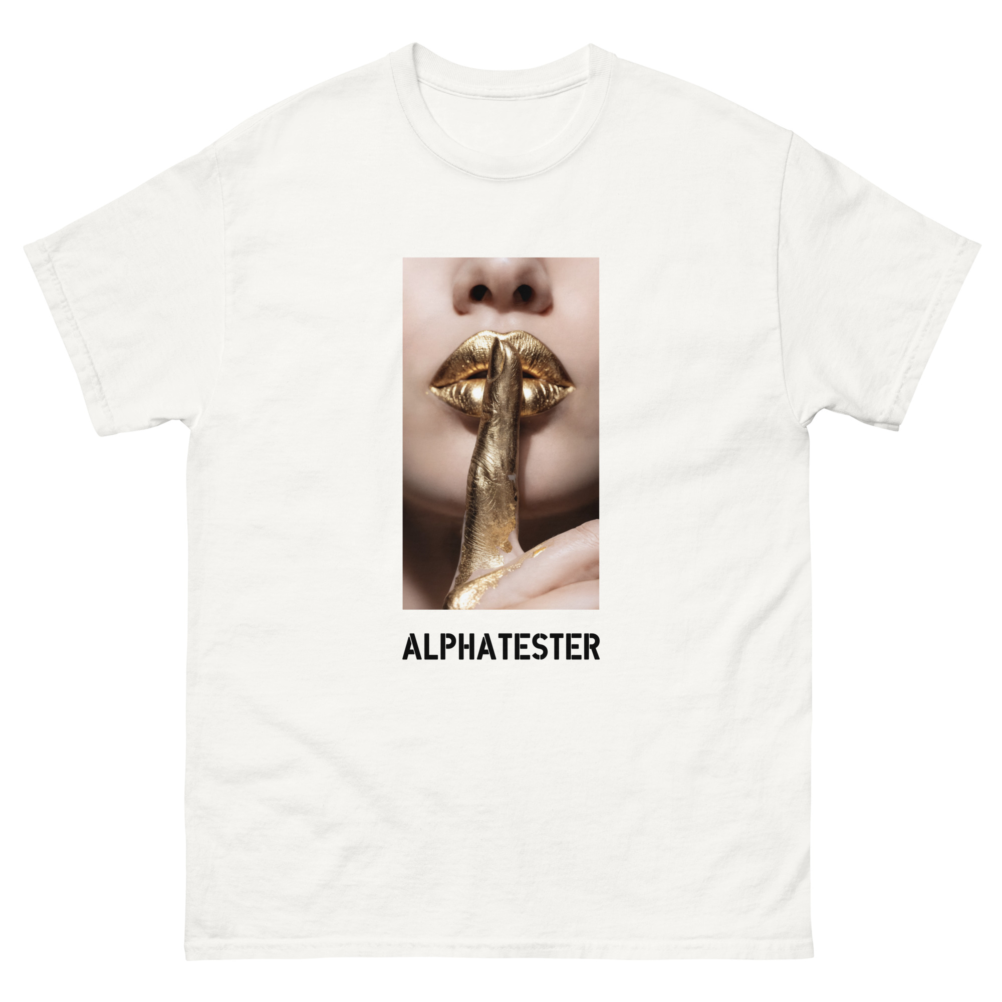 ALPHATESTER silence is golden T-Shirt – Bild 8